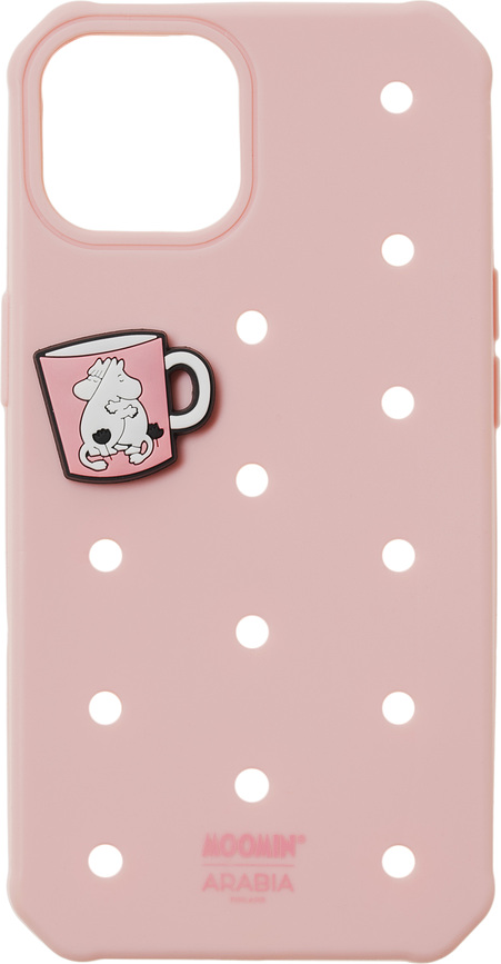 Arabia Finland Moomin iPhone 15 Phone Case, pink
