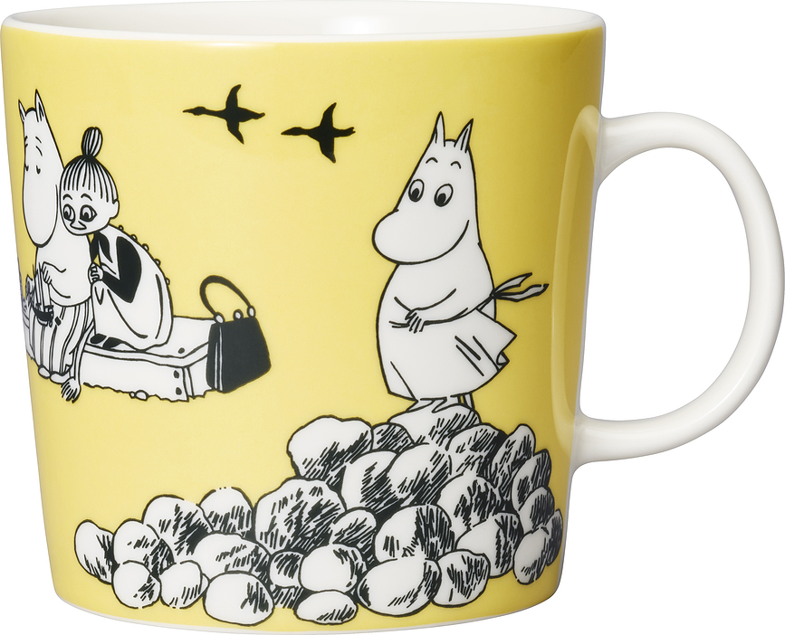 Arabia Finland Moomin Κούπα, 400 ml, κίτρινη