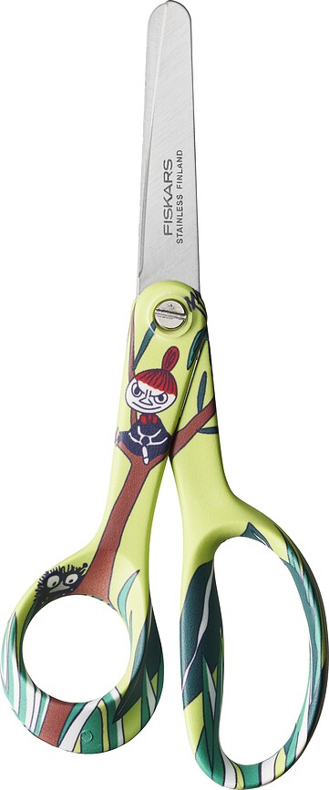 Arabia Finland Moomin Παιδικό Ψαλίδι, με Little My και Sniff, πράσινο