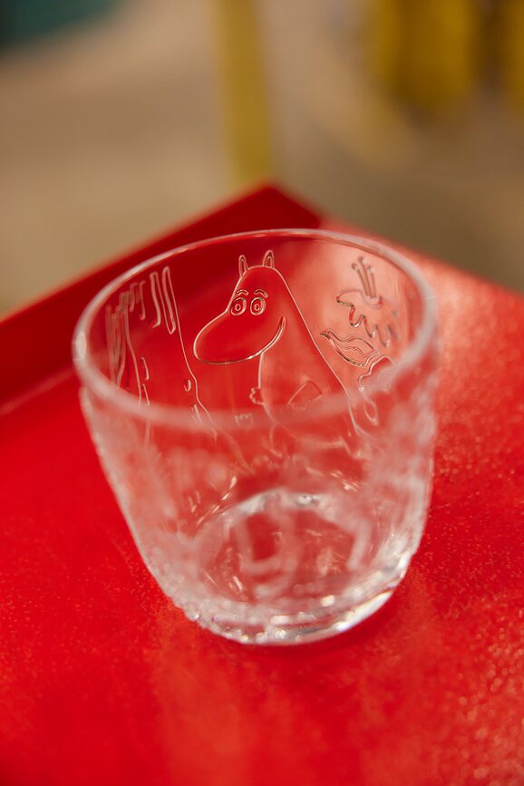 Arabia Finland Muminki Ποτήρια, 280 ml, πράσινα, 2 τμχ