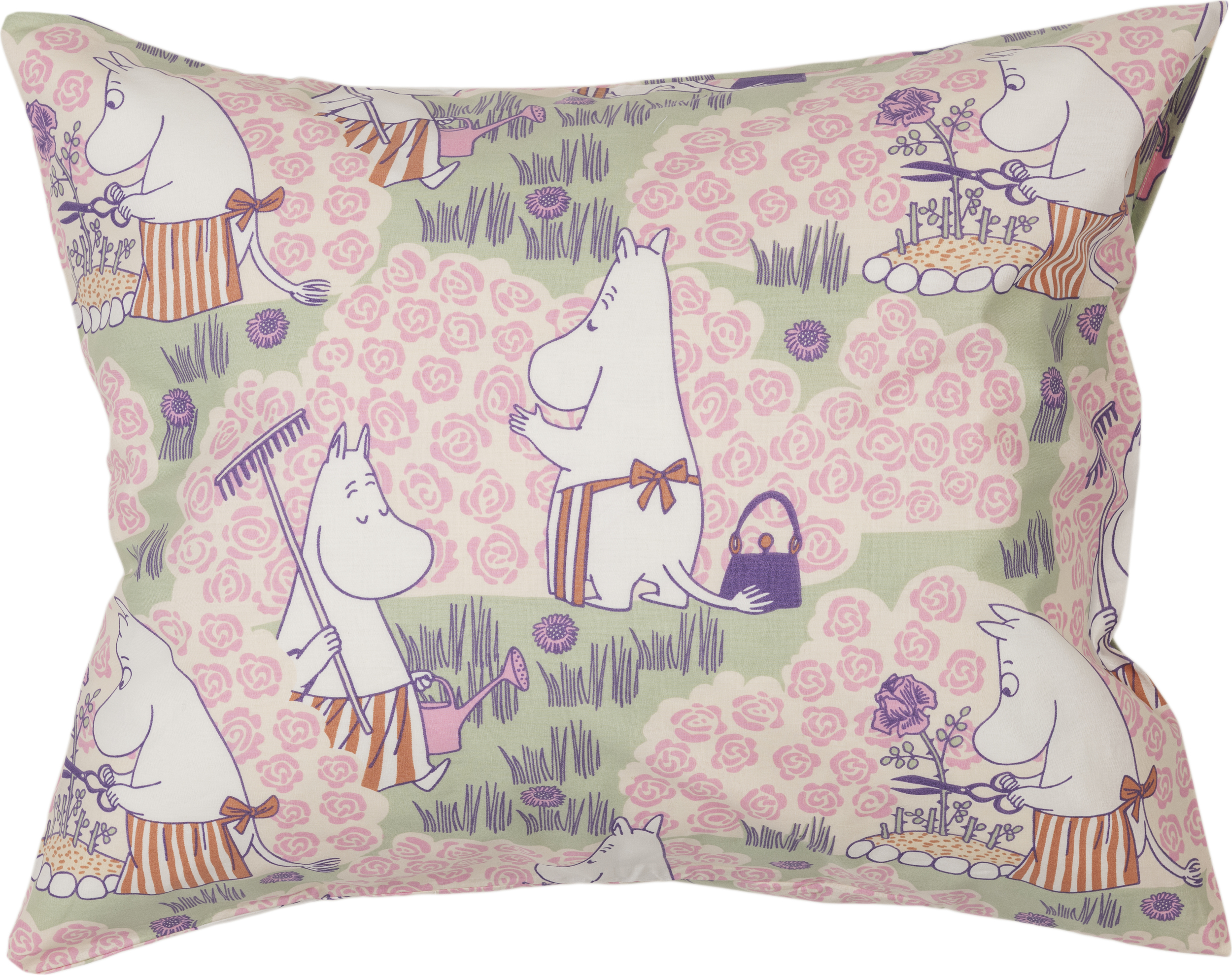 Arabia Finland Moomin Rose Garden Kissenbezug 50 x 70 cm