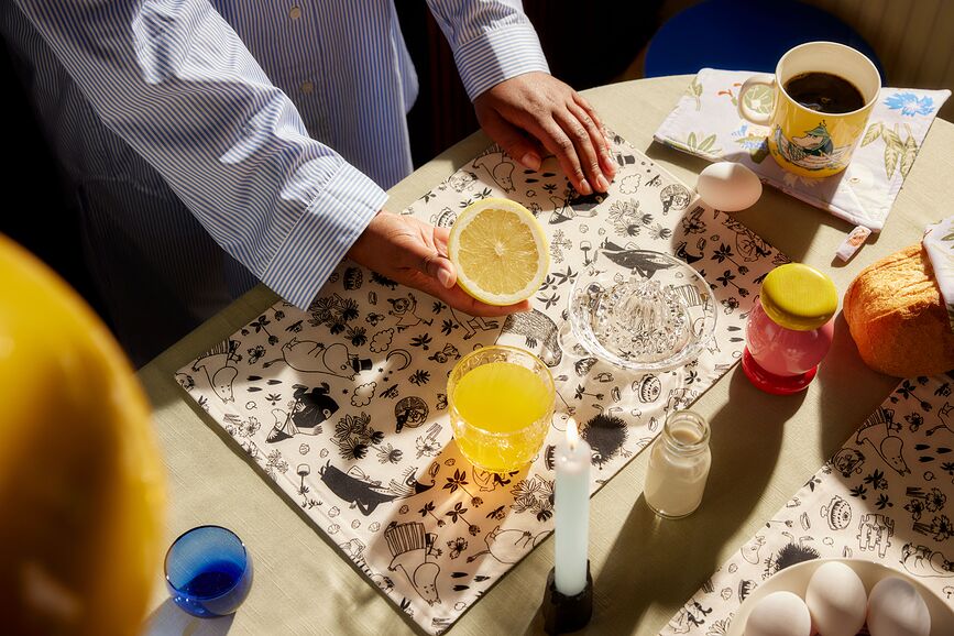 Arabia Finland Moomin Set de Table 46 cm, écru