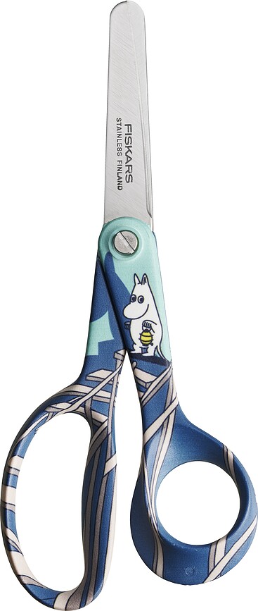 Arabia Finland Moomin Škarje za otroke, z motivom Moomintroll, modre