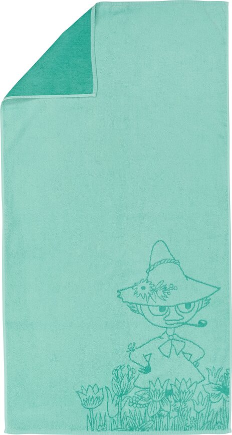 Arabia Finland Moomin Snufkin Serviette 70 x 140 cm, menthe