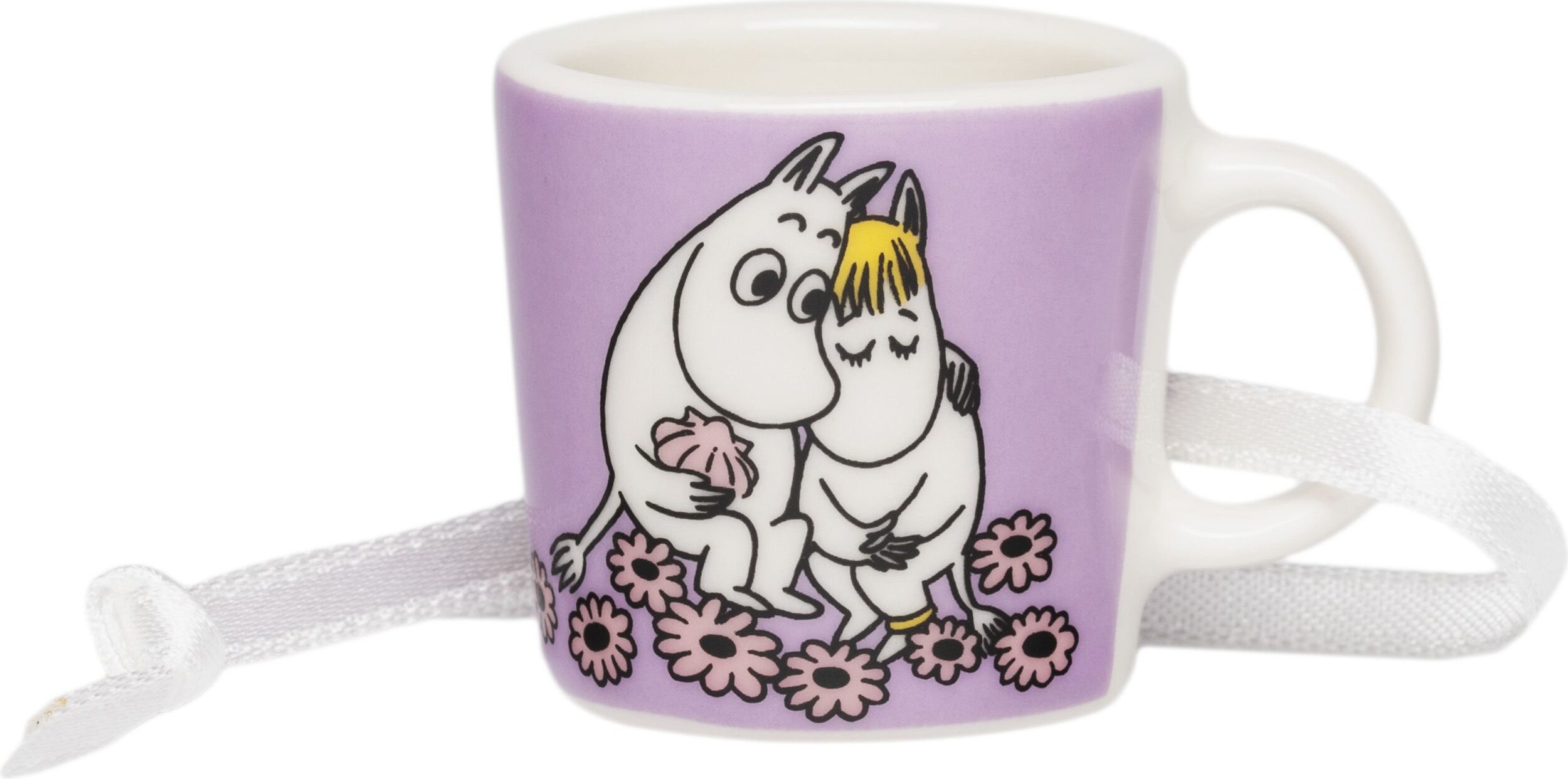 Arabia Finland Moomin Sweethearts Mini-Tassenanhänger