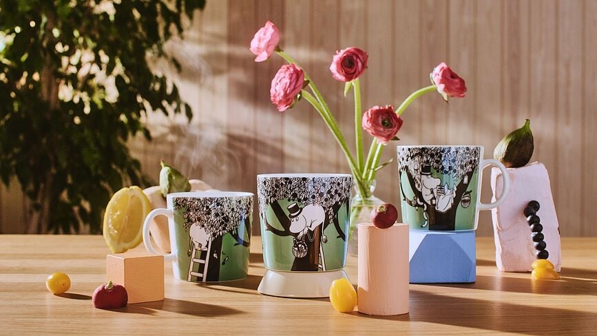 Arabia Finland Muminki Mug 400 ml, rose