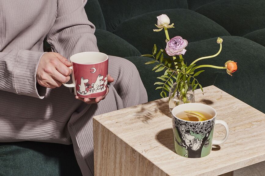 Arabia Finland Muminki Mug 400 ml, rose