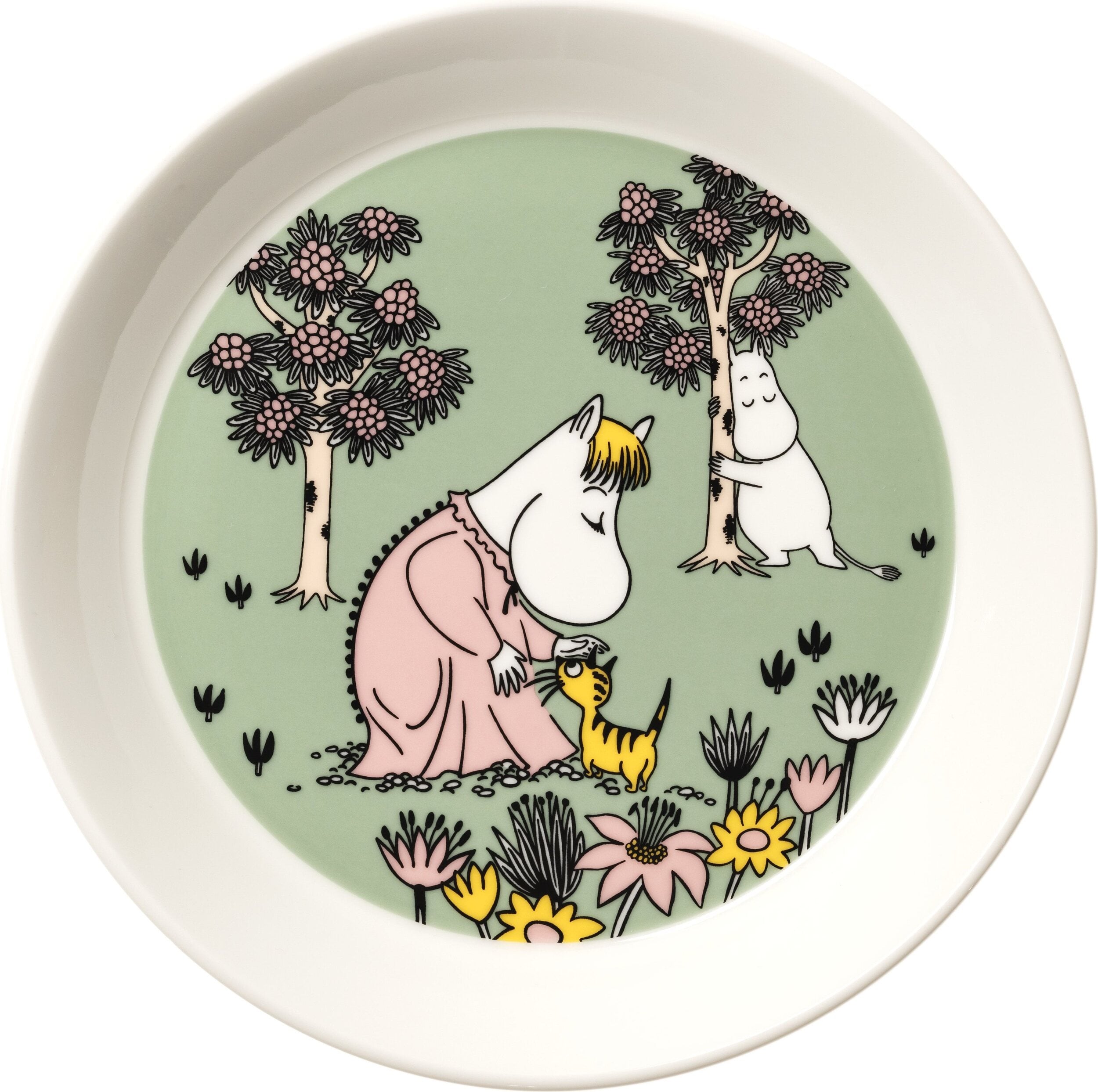 Arabia Finland Moomin Teller 'Loving Care' 19 cm