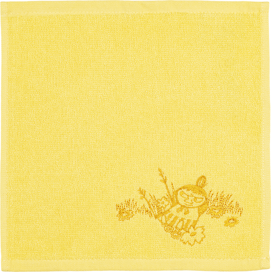 Arabia Finland Moomins Πετσέτα Χεριών, σχέδιο Μικρή Μι, 25 x 25 cm, κίτρινη