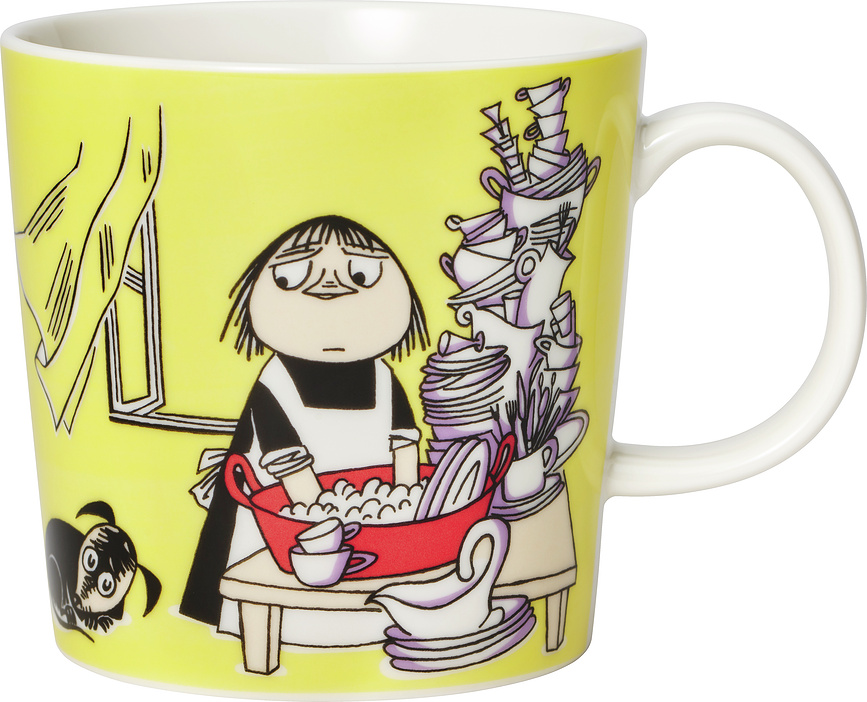 Arabia Finland Moomins Tasse, motif La Grogne