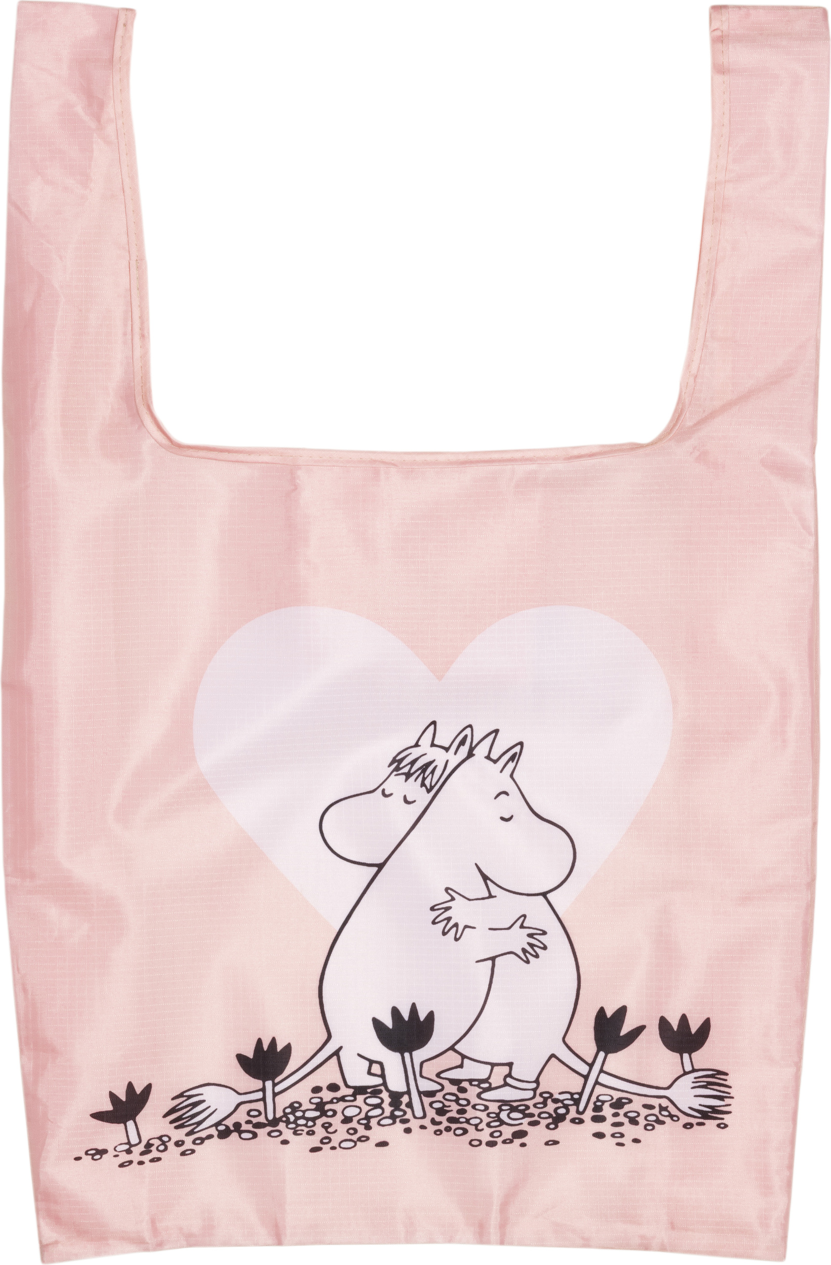 Arabia Finland Mumin Faltbare Tasche Liebe rosa