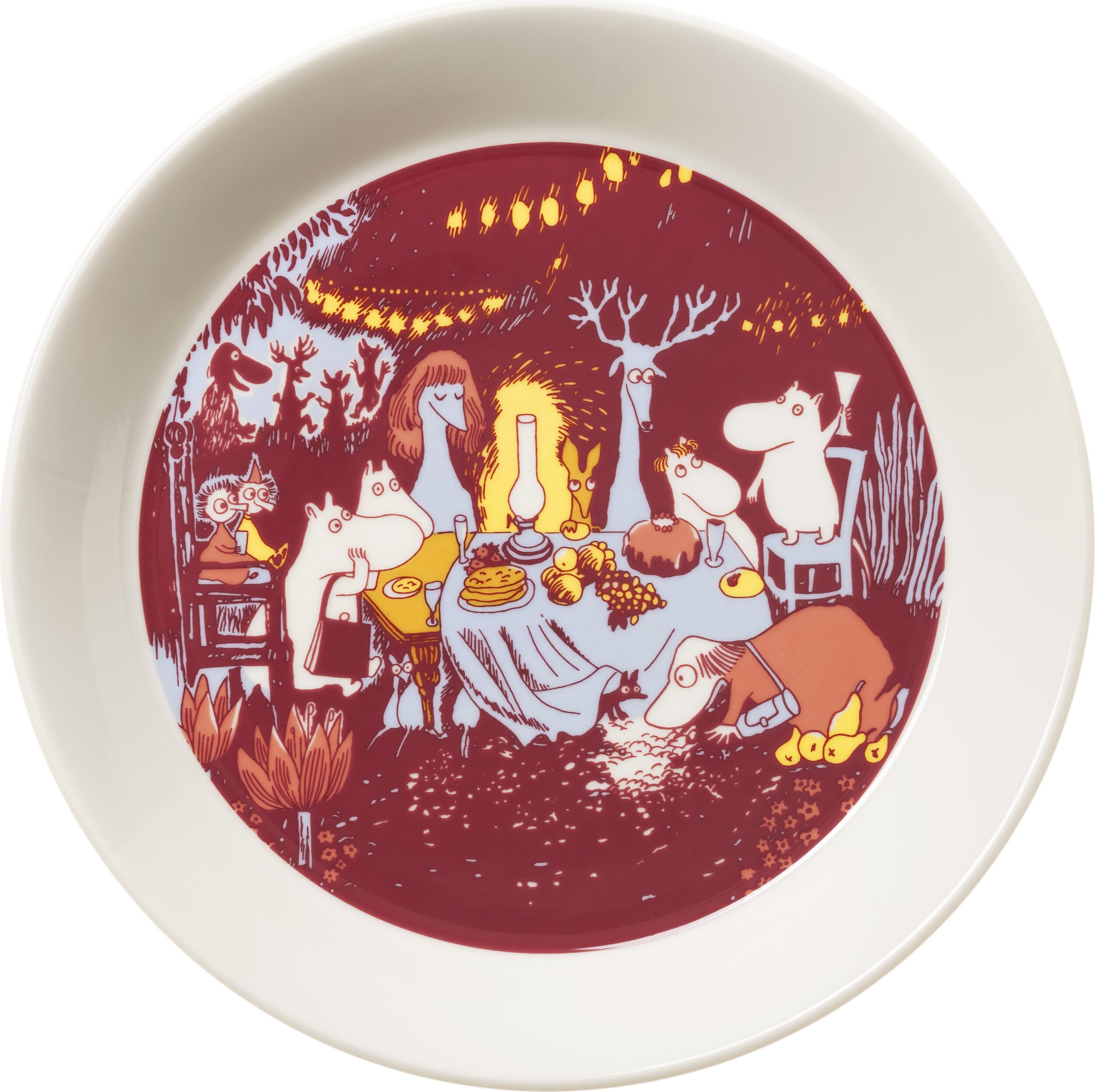 Arabia Finland Mumin Festive Moments Teller, 19 cm