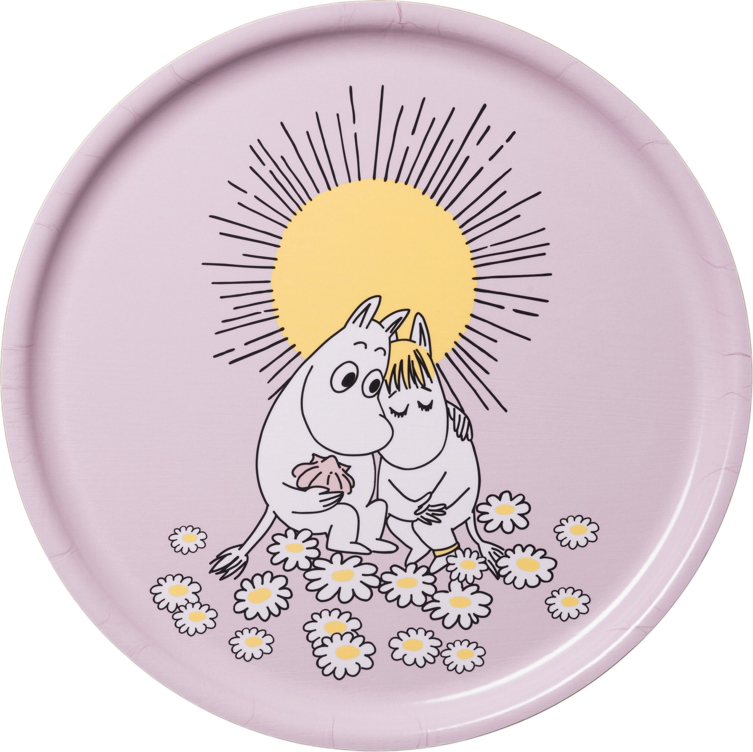 Arabia Finland Mumin Serviertablett Sweethearts 35 cm