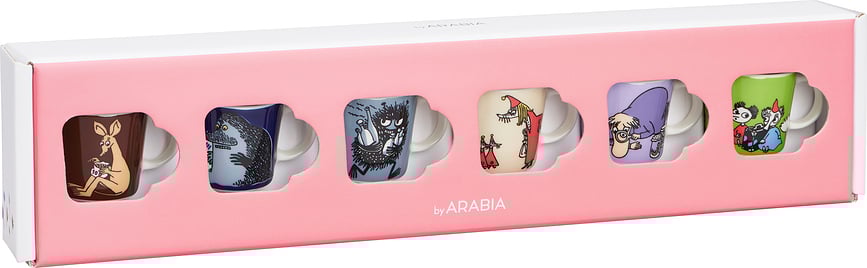 Arabia Finland Series 1 Skodelice Mumin mini, 6 kosov