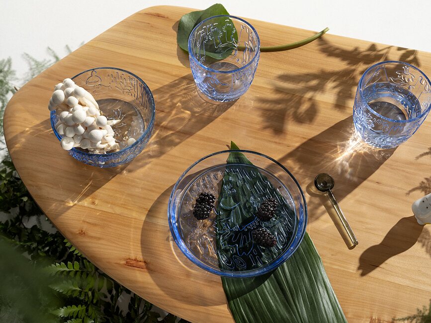 Arabia Finland Moomin Assiette 15,5 cm, en verre, verte