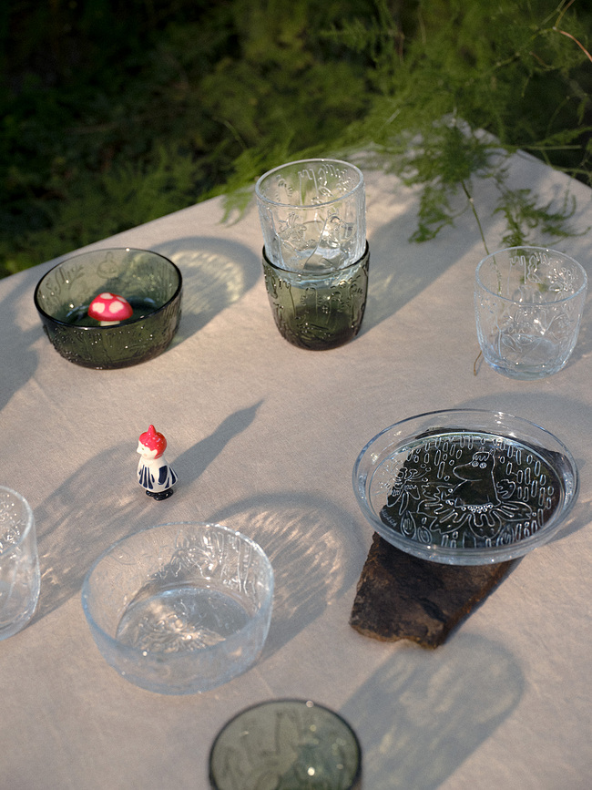 Arabia Finland Moomin Assiette 15,5 cm, transparente, en verre