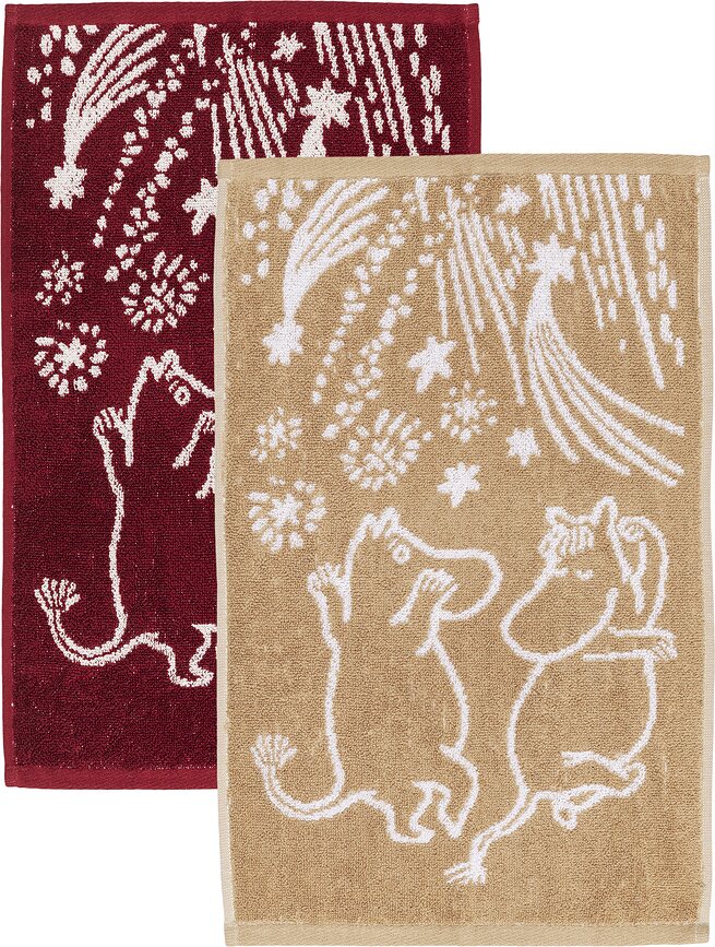 Arabia Finland Muminki Festive Moments Brisače za roke, 30 x 50 cm, 2 kosa