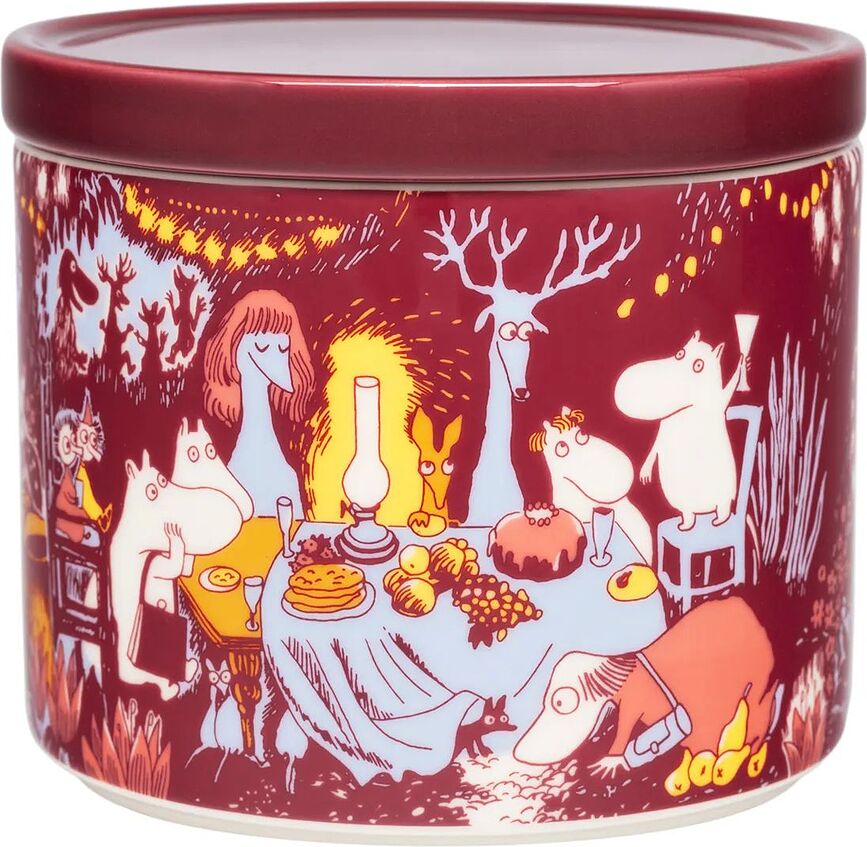 Arabia Finland Muminki Festive Moments Posoda za shranjevanje