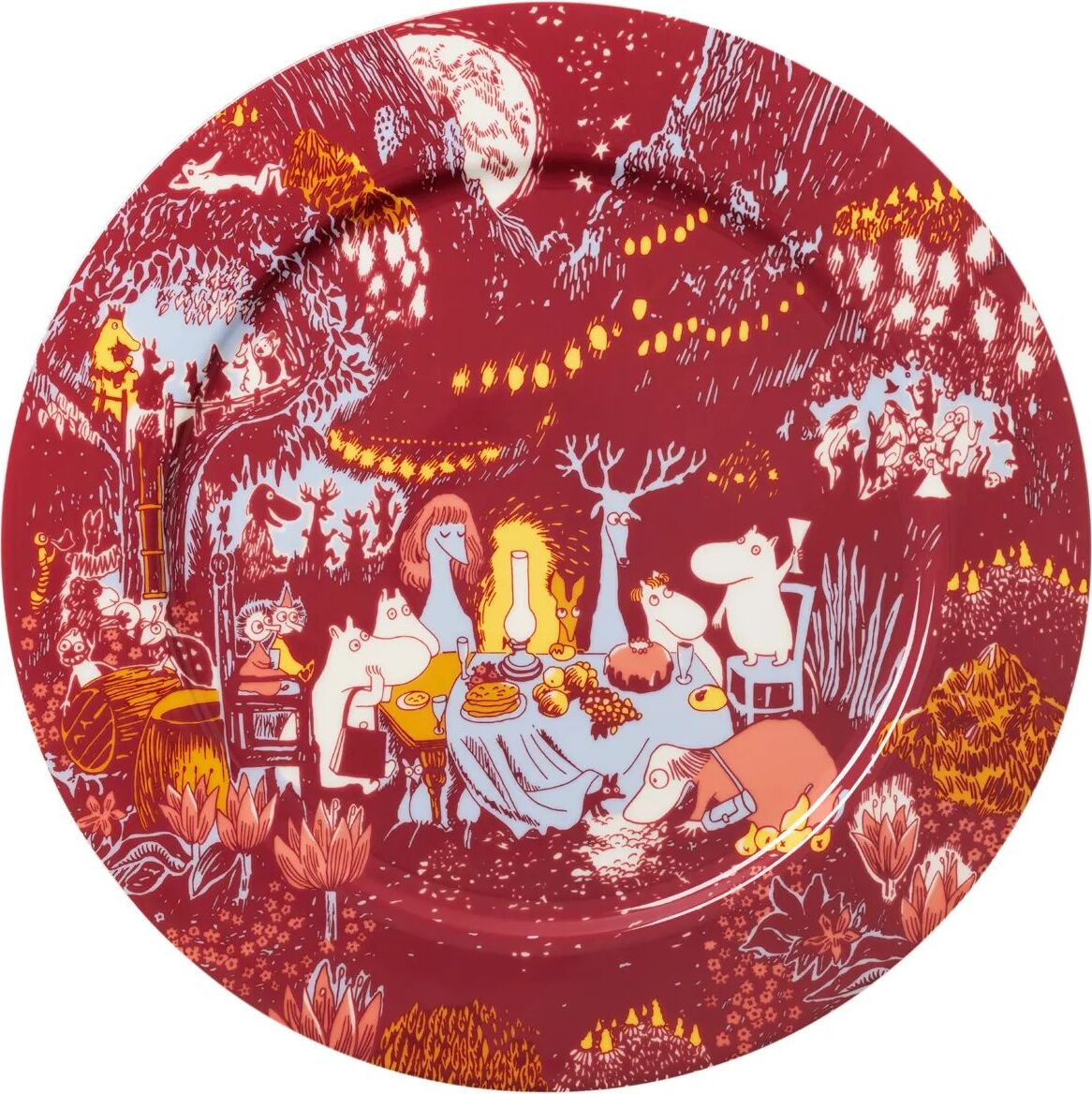 Arabia Finland Muminki Festive Moments Servierteller 30 cm