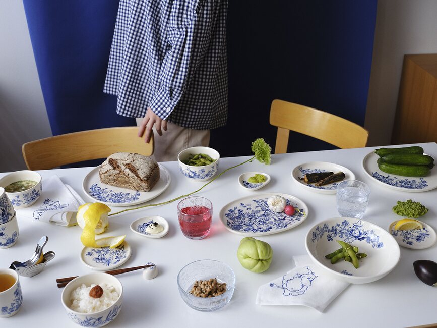 Arabia Finland Muminki Haru Assiette de Service ovale, 17 cm