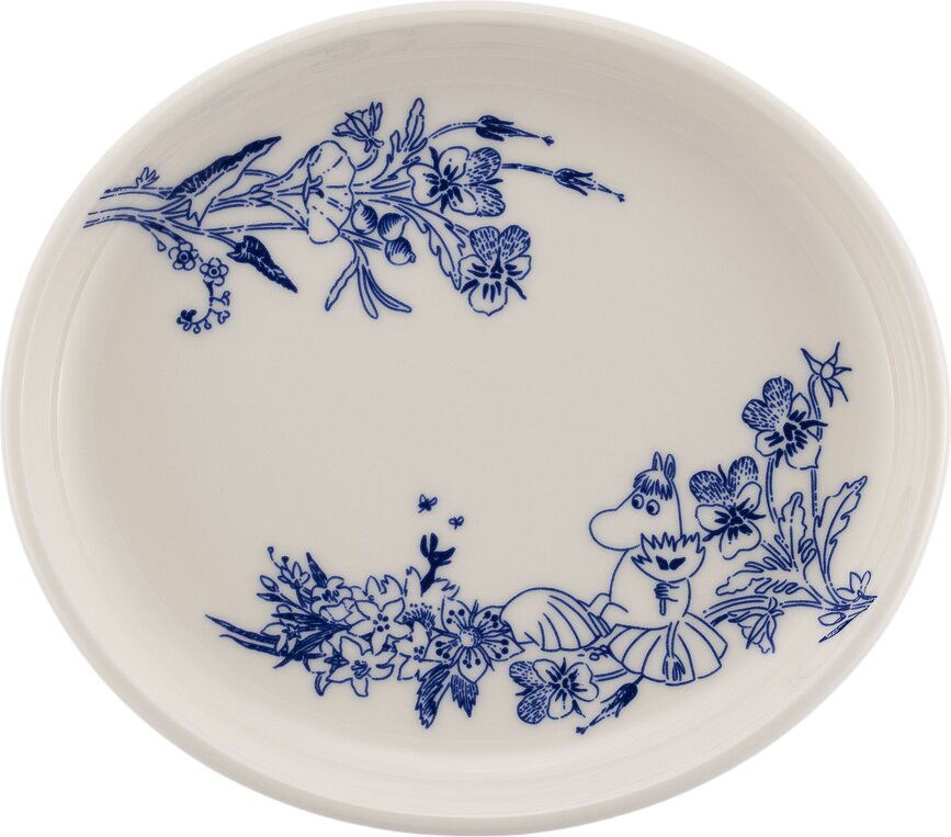 Arabia Finland Muminki Haru Assiette ovale, 16 cm