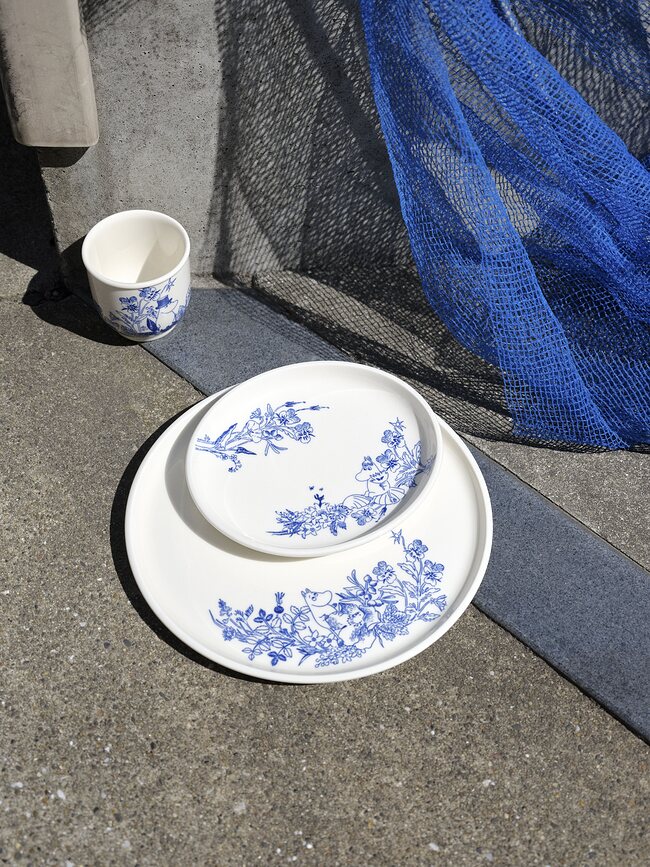 Arabia Finland Muminki Haru Assiette ovale, 16 cm