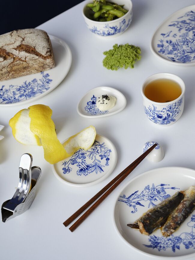 Arabia Finland Muminki Haru, podstavki za palčke, 2 kosa