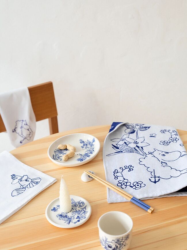 Arabia Finland Muminki Haru Υφασμάτινες Πετσέτες, 45 cm, 2 τμχ