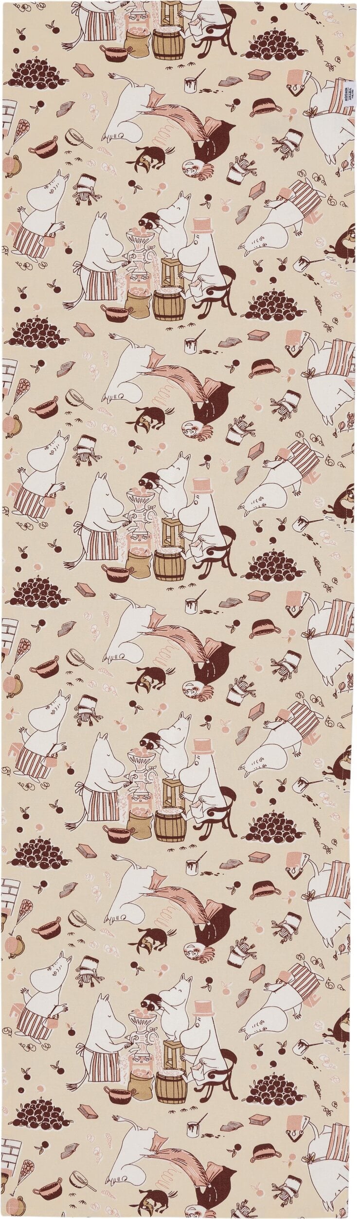 Arabia Finland Muminki 'Housekeeping' Tischläufer, 40 x 140 cm