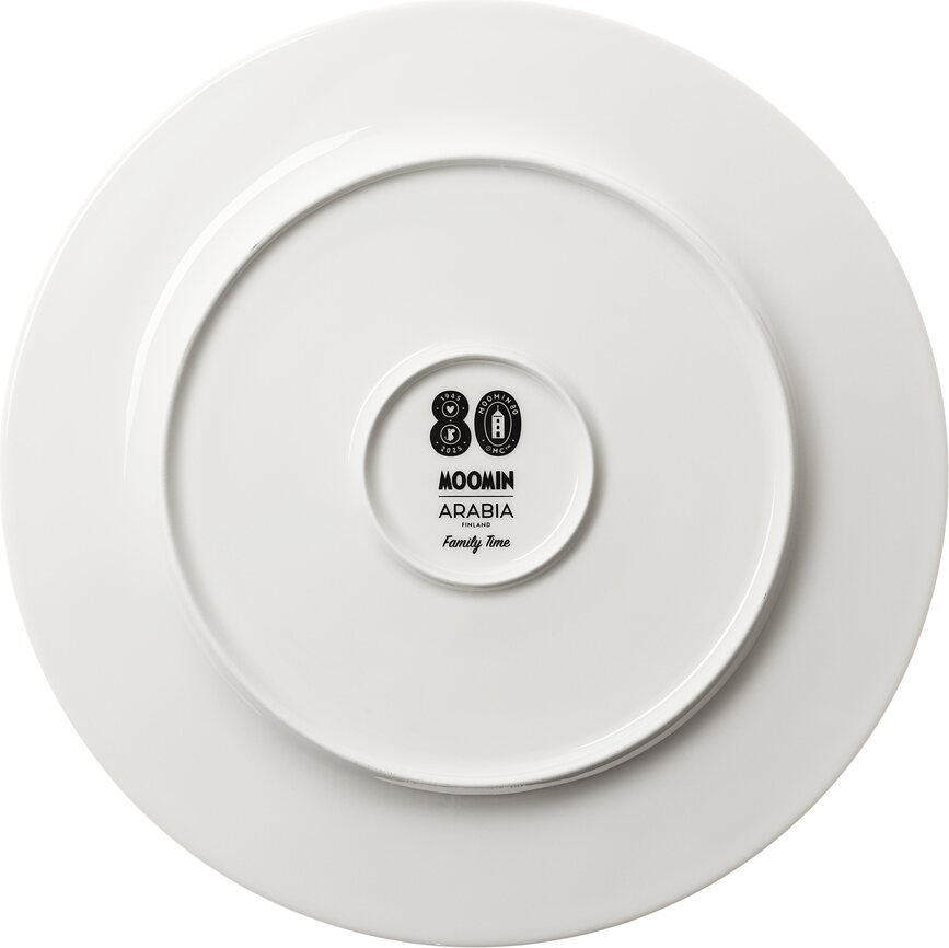 Arabia Finland Muminki Plat de Service, motif Family Time, 30 cm