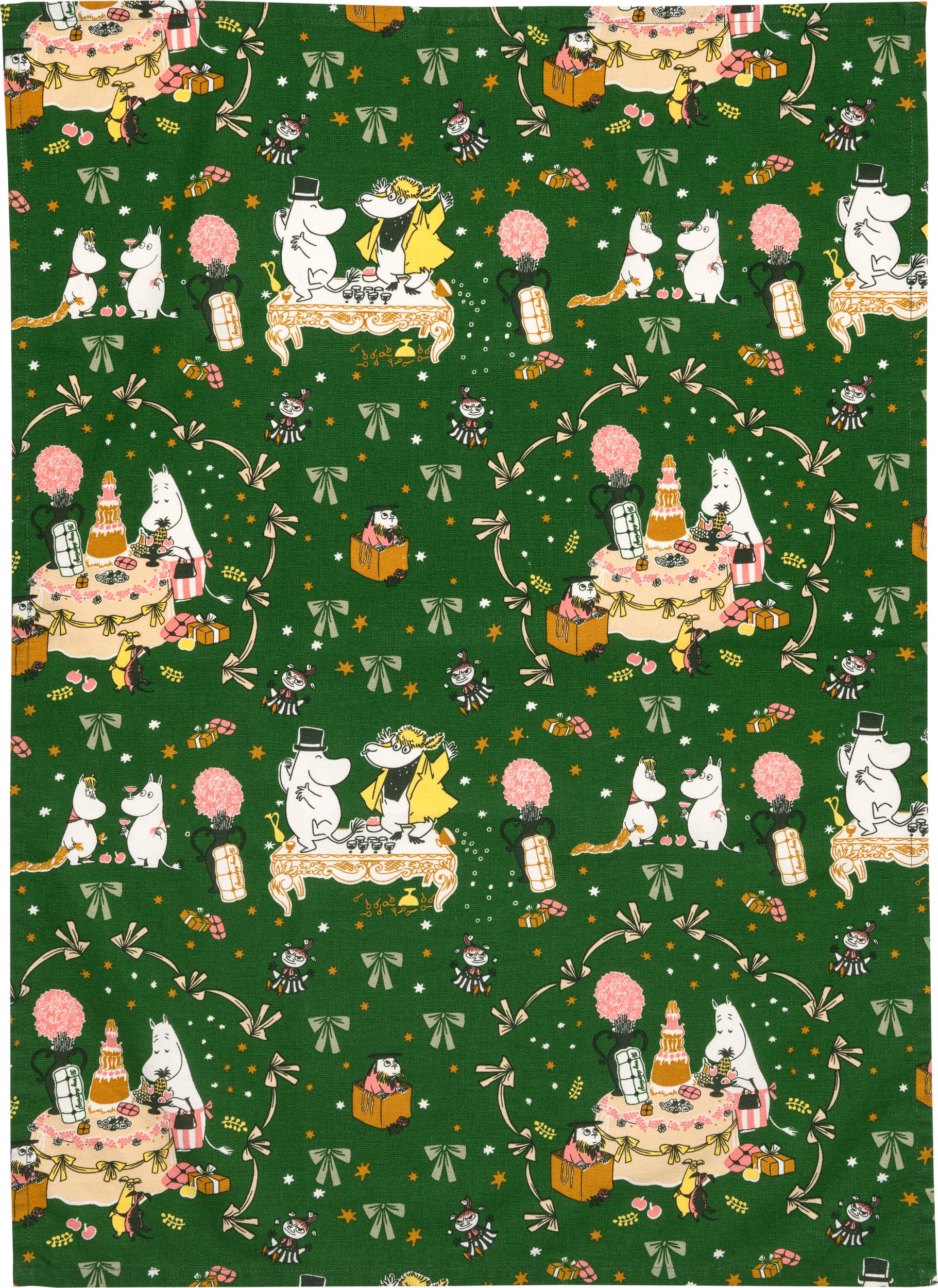 Arabia Finland Mumins Gift of Love Küchentuch 50 x 70 cm