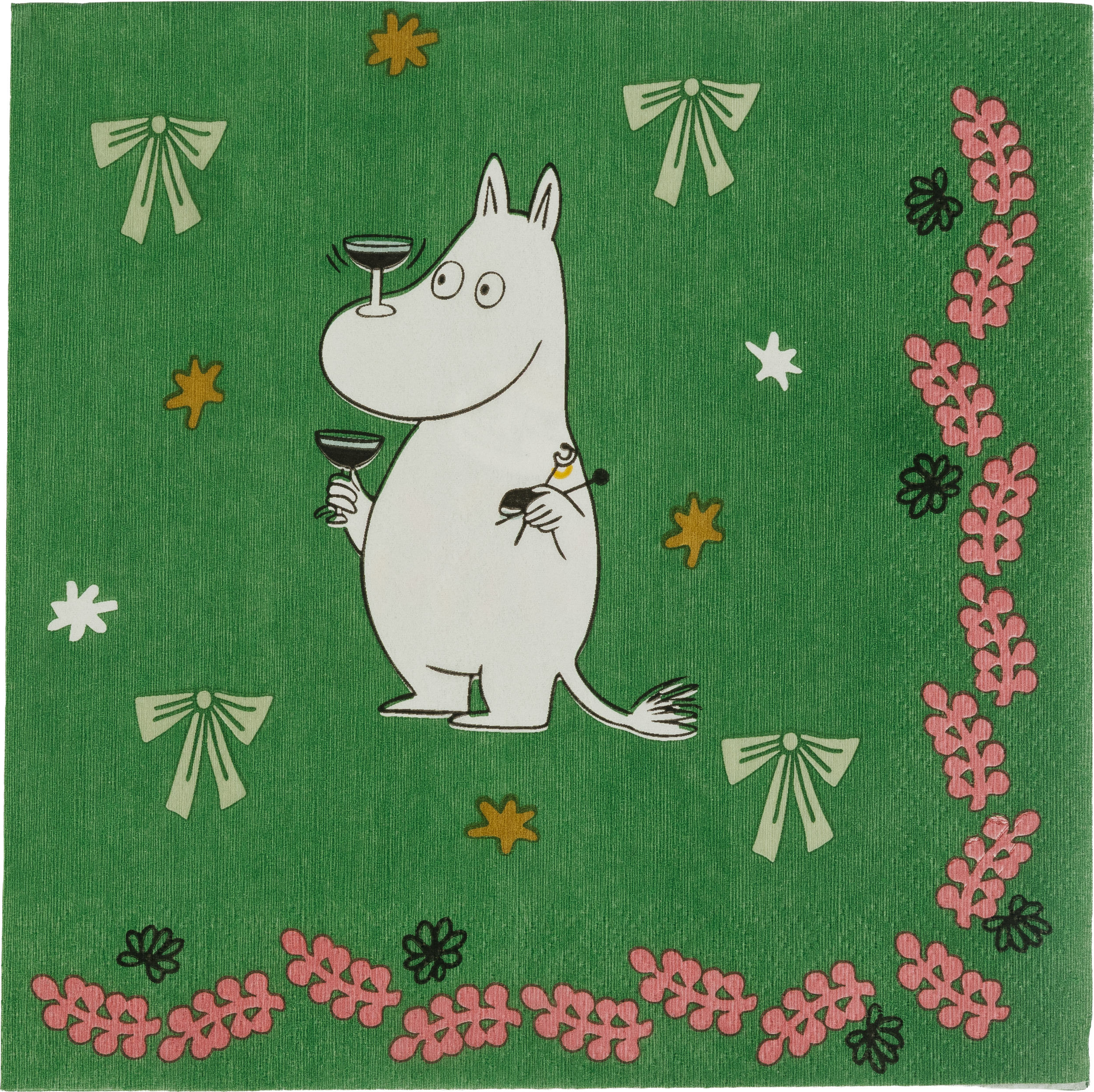 Arabia Finland Mumins Gift of love Papierservietten 33 cm, 20 St.