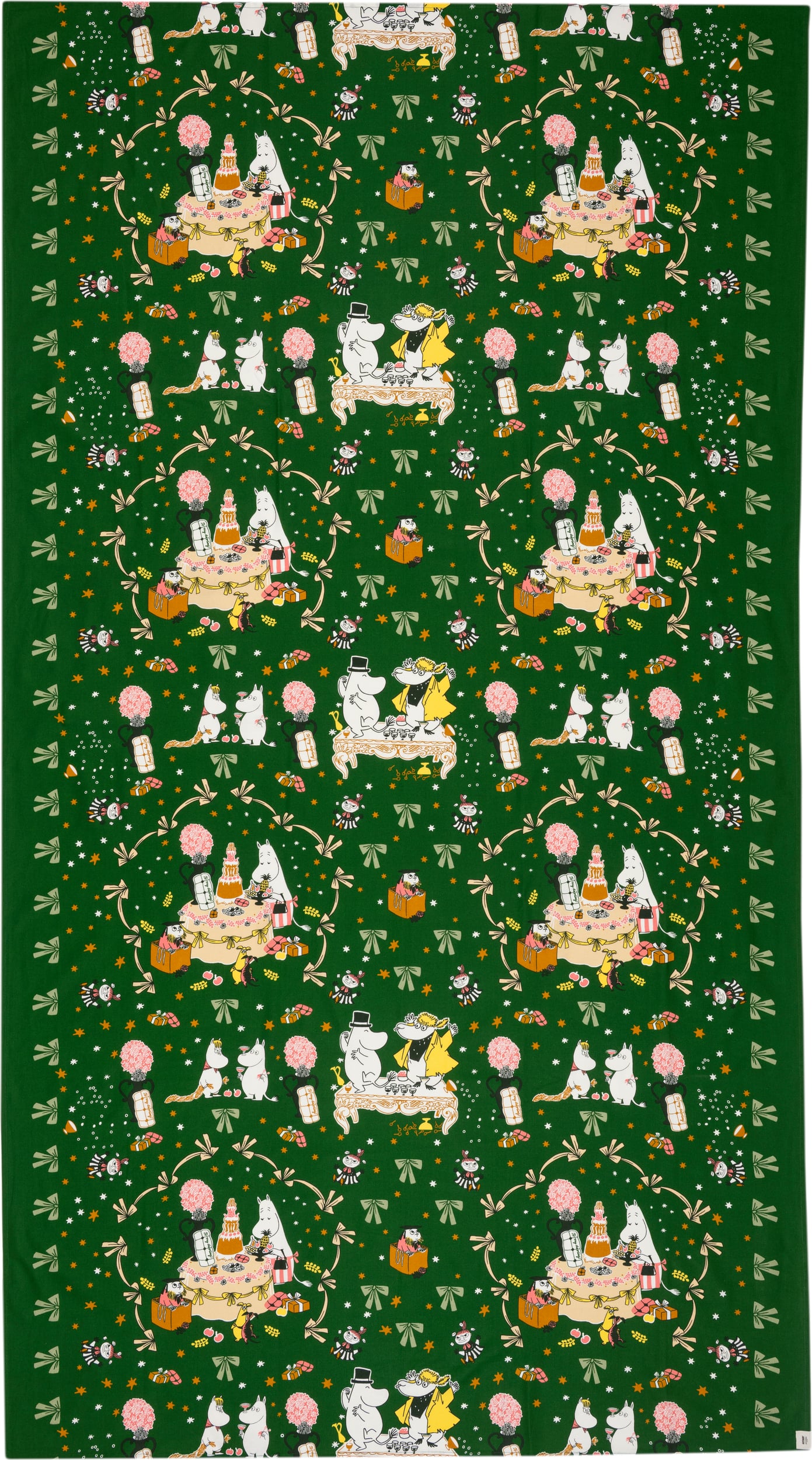 Arabia Finland Mumins Gift of love Tischdecke 140 x 250 cm
