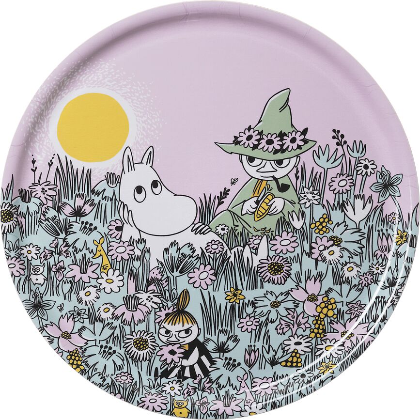 Arabia Finland Pladanj za posluživanje Moomin Friends Forever 35 cm