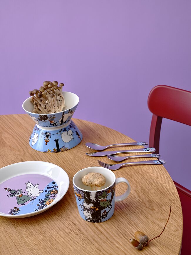 Arabia Finland Mumini Adventure Move Pribor za Jelo dječji 4 kom.