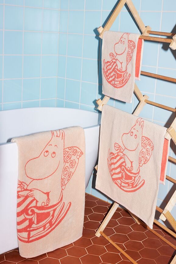 Arabia Finland Moomin Ručnik Gđica Snork 70 x 140 cm ljubičasti
