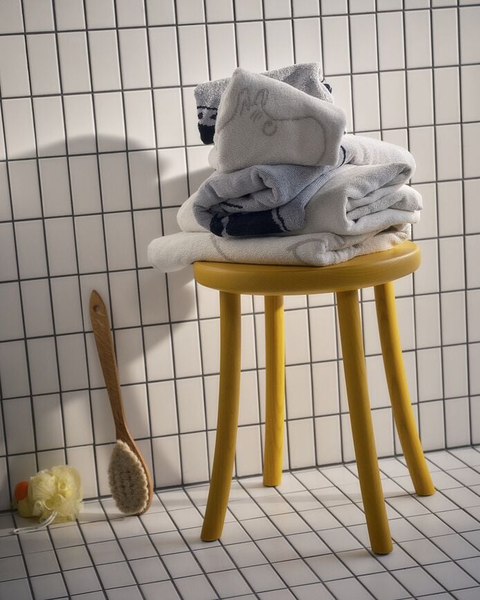 Arabia Finland Moomin Ručnik Gđica Snork 70 x 140 cm ljubičasti