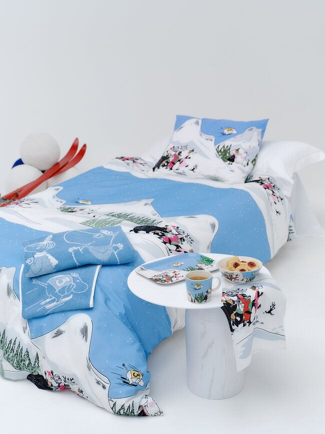 Arabia Finland Moomin Ručnik Gđica Snork 70 x 140 cm ljubičasti