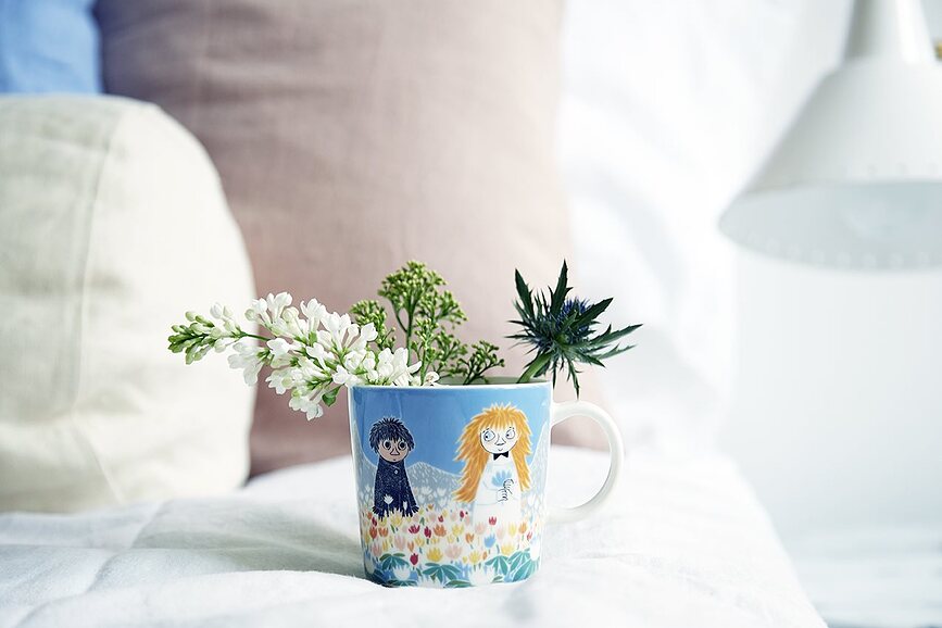 Arabia Finland Šalica Mumin Love