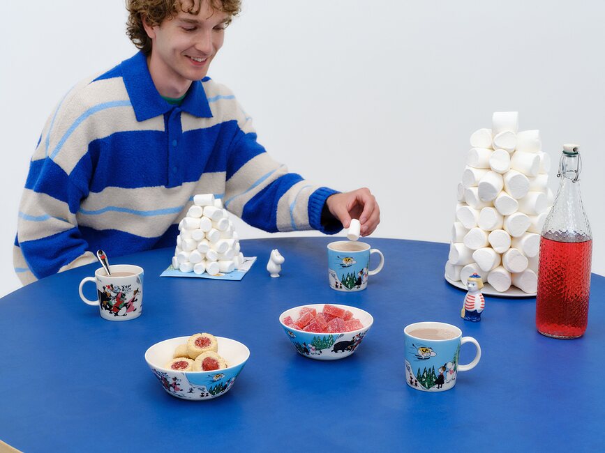 Arabia Finland Šalica Mumin Love