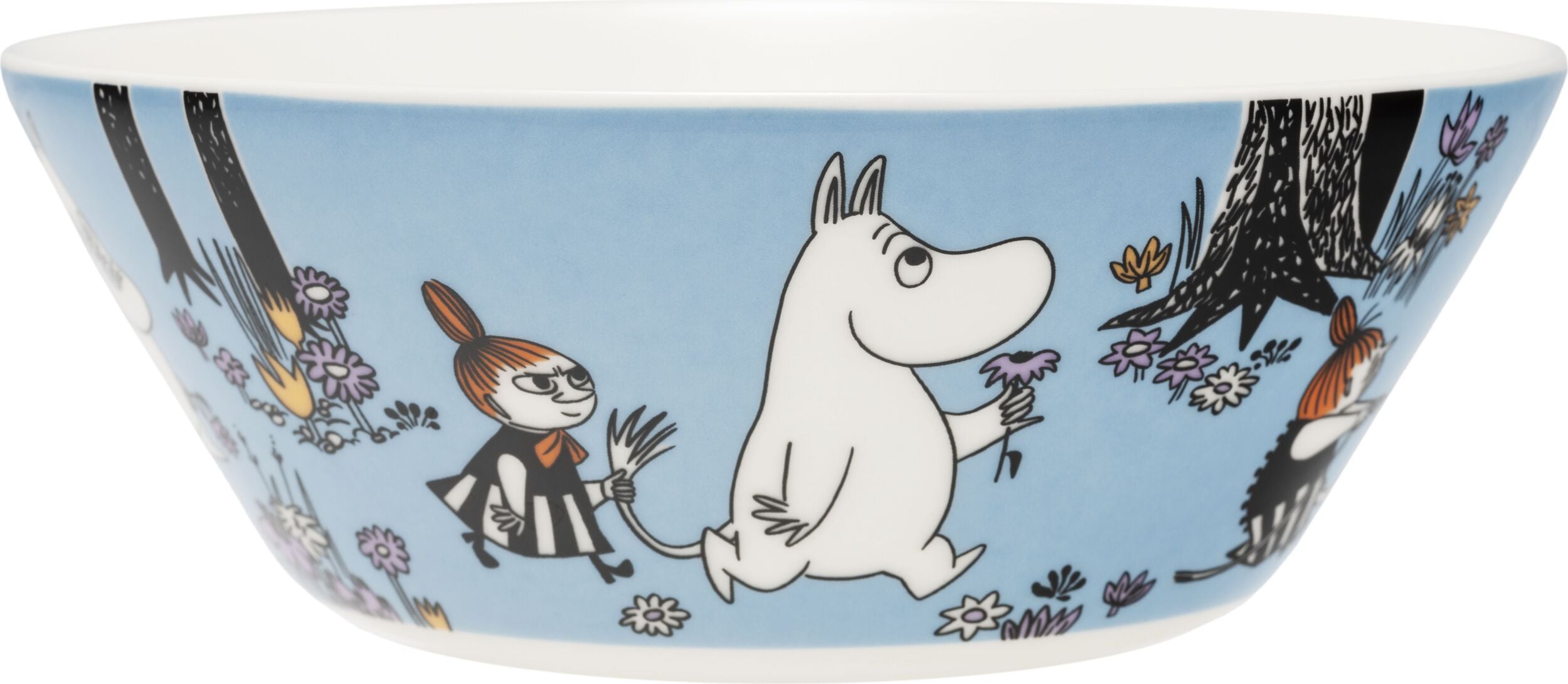 Arabia Finland Schale Mumin-Freunde für immer