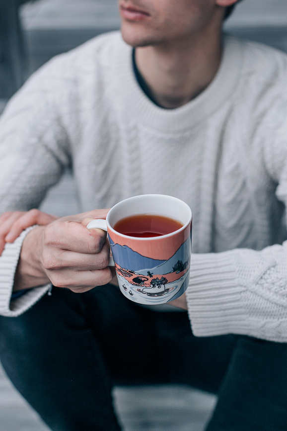 Arabia Finland Mumin Love Skodelica