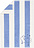 Arabia Finland Stripes Ručnik Muminki 50 x 70 cm plavi