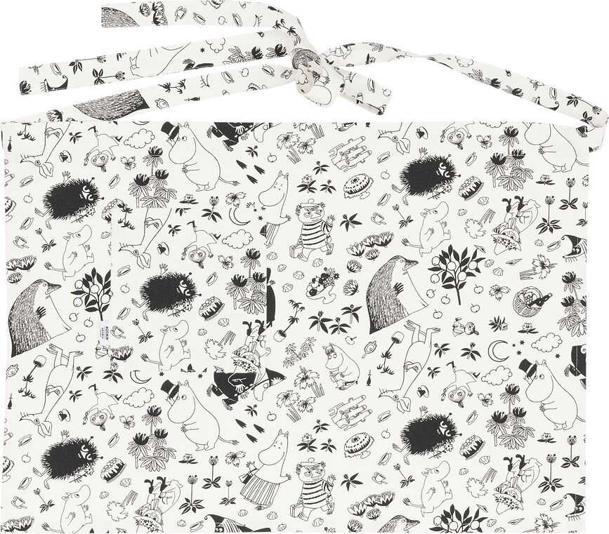 Arabia Finland Tablier de Cuisine, motif Moomins