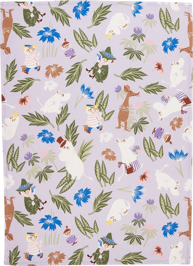 Arabia Finland Torchon de Cuisine Moomin 50 x 70 cm