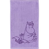 Arabia Finland Towel 30 x 50 cm Moomins Snorkmaiden violet