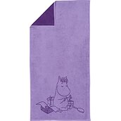 Arabia Finland Towel 70 x 140 cm Moomins Snorkmaiden violet