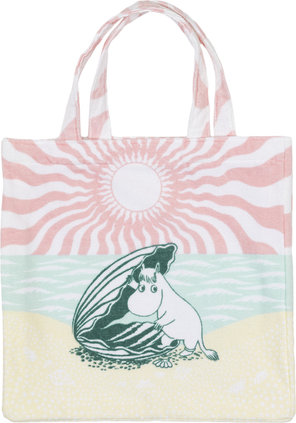 Arabia Finland Τσάντα παραλίας, σχέδιο Moomin 'Beach day'