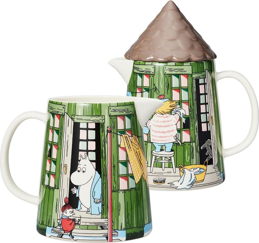 Arabia Finland Moominhouse Vrč s keramičkim krovom