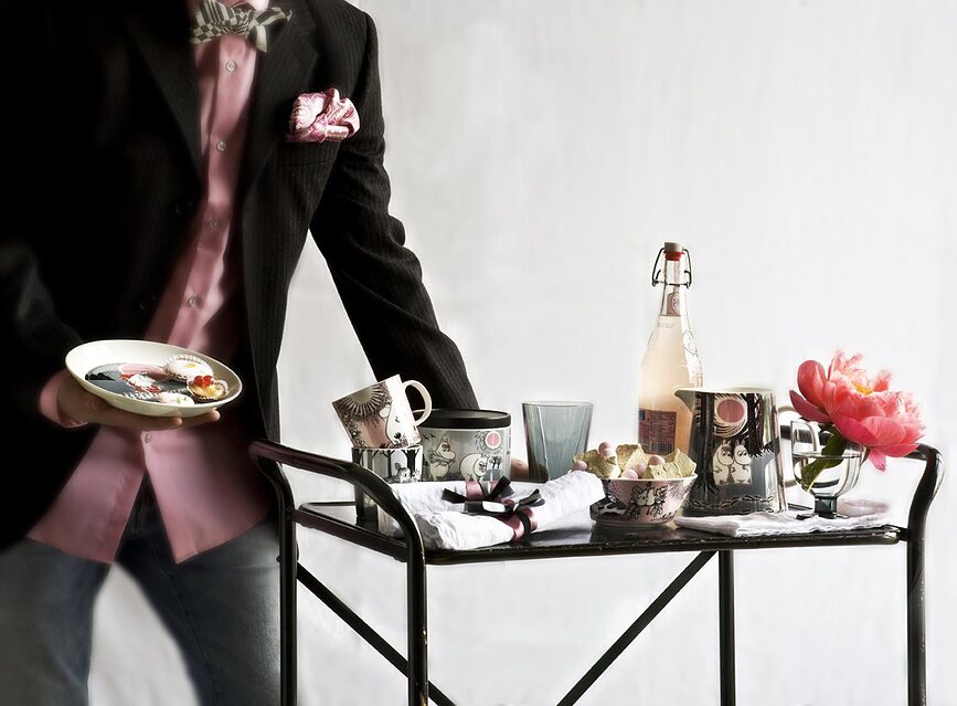 Arabia Finland Muminci Zdjela Love